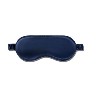 Silk Sleep Mask - Navy Blue